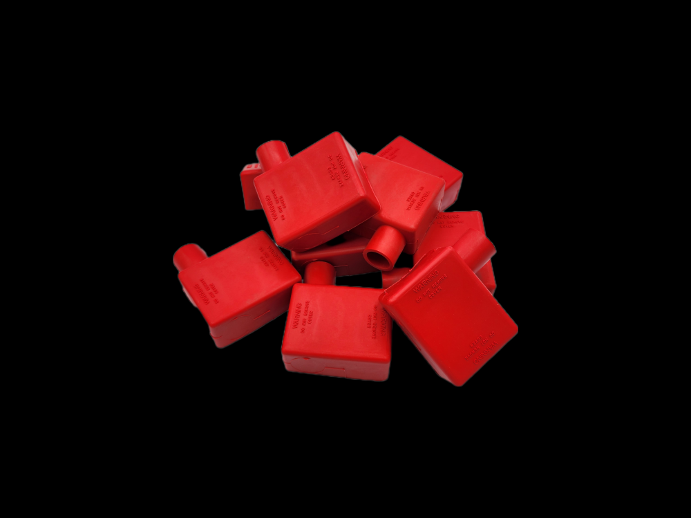 BATT TERM BOOT [LEFT ELB] 2/0GA RED 10PK<span class=' ItemWarning' style='display:block;'>Item is usually in stock, but we&#39;ll be in touch if there&#39;s a problem<br /></span>