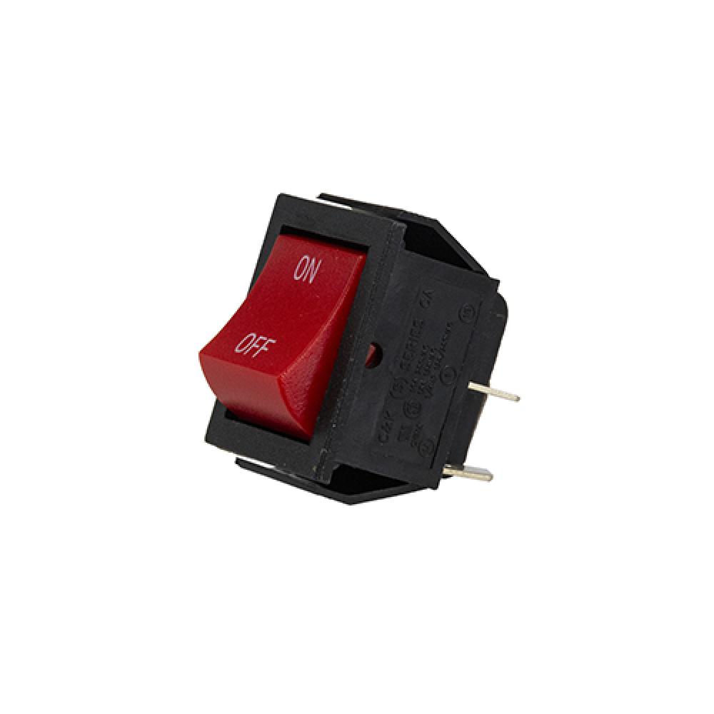 Switch Rocker On Off DPST Red 15A Quick Connect<span class=' ItemWarning' style='display:block;'>Item is usually in stock, but we&#39;ll be in touch if there&#39;s a problem<br /></span>