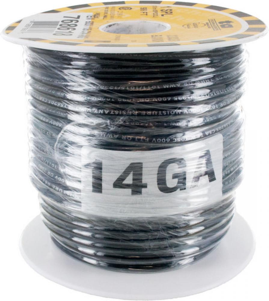 WIRE TEW 14GA BLACK 30M 98FT<span class=' ItemWarning' style='display:block;'>Item is usually in stock, but we&#39;ll be in touch if there&#39;s a problem<br /></span>