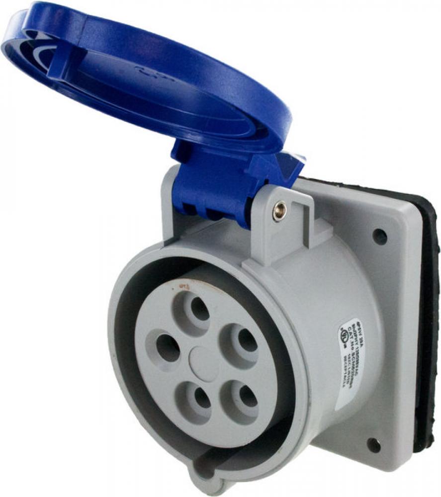IP44 RECEPTACLE 20A  3phase delta 120/208VAC  4P 5W  SPLASHPROOF<span class=' ItemWarning' style='display:block;'>Item is usually in stock, but we&#39;ll be in touch if there&#39;s a problem<br /></span>