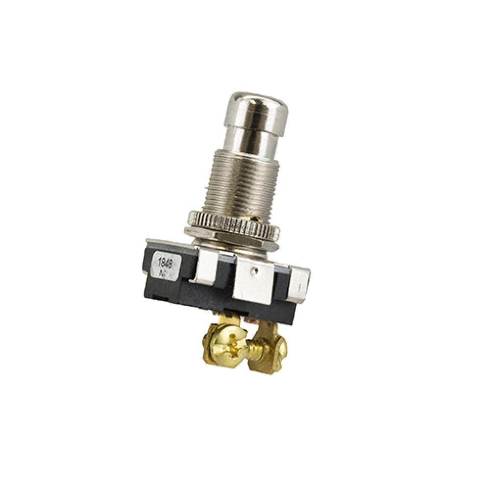 Switch Push Button On Off Spst Plunger 15A<span class=' ItemWarning' style='display:block;'>Item is usually in stock, but we&#39;ll be in touch if there&#39;s a problem<br /></span>