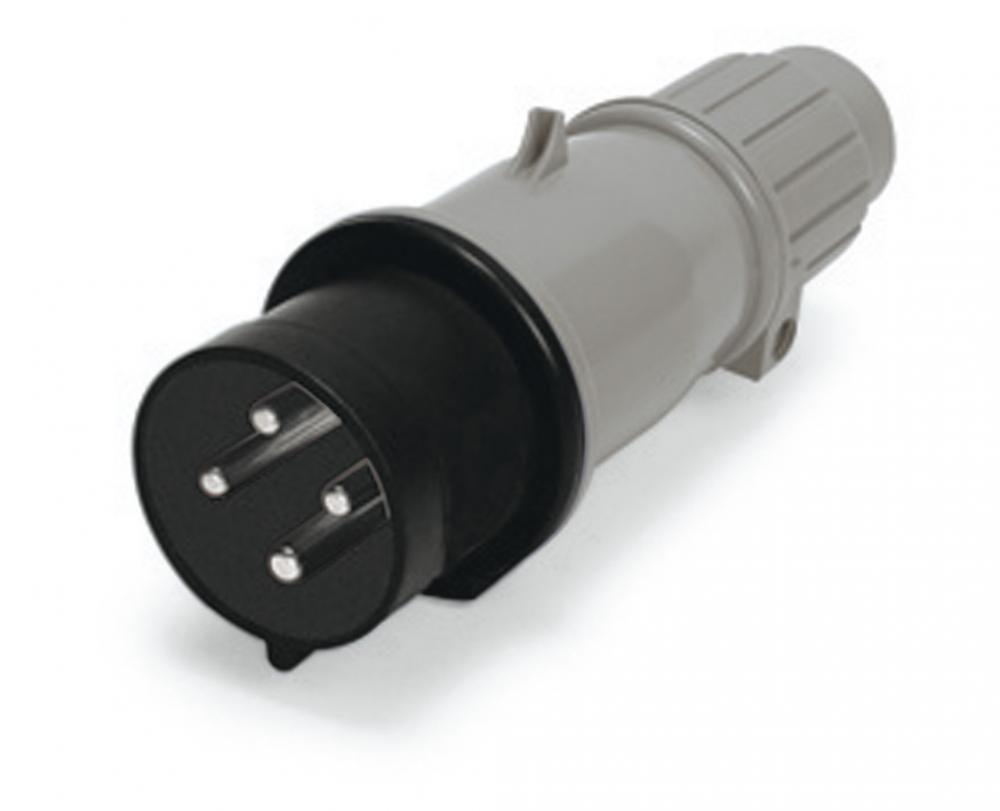 IP44 PLUG 30A  3phase delta 347/600VAC  4P 5W  SPLASHPROOF<span class=' ItemWarning' style='display:block;'>Item is usually in stock, but we&#39;ll be in touch if there&#39;s a problem<br /></span>