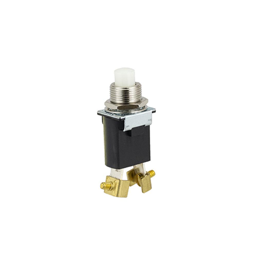 Switch Push Button On (Off) Spst Round Button 2A<span class=' ItemWarning' style='display:block;'>Item is usually in stock, but we&#39;ll be in touch if there&#39;s a problem<br /></span>