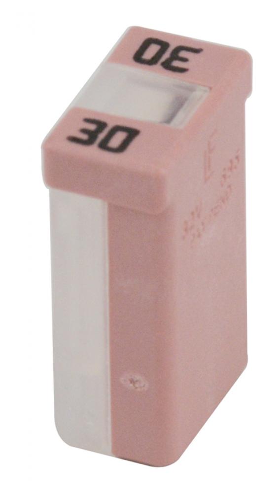 FUSE FEMALE LINK &#39;M&#39;-TYPE 30A PINK NON-SLOTTED<span class=' ItemWarning' style='display:block;'>Item is usually in stock, but we&#39;ll be in touch if there&#39;s a problem<br /></span>