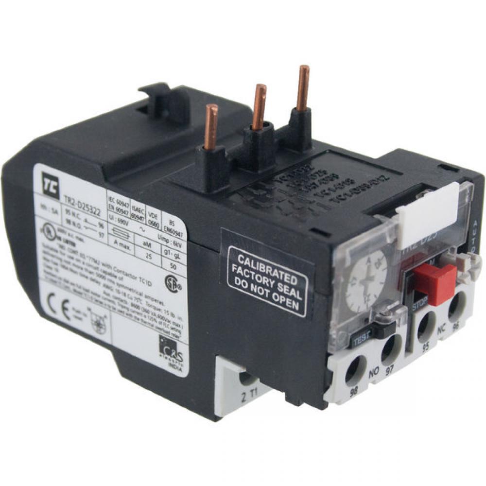 overload relay  17.00 - 25.00 amp<span class=' ItemWarning' style='display:block;'>Item is usually in stock, but we&#39;ll be in touch if there&#39;s a problem<br /></span>