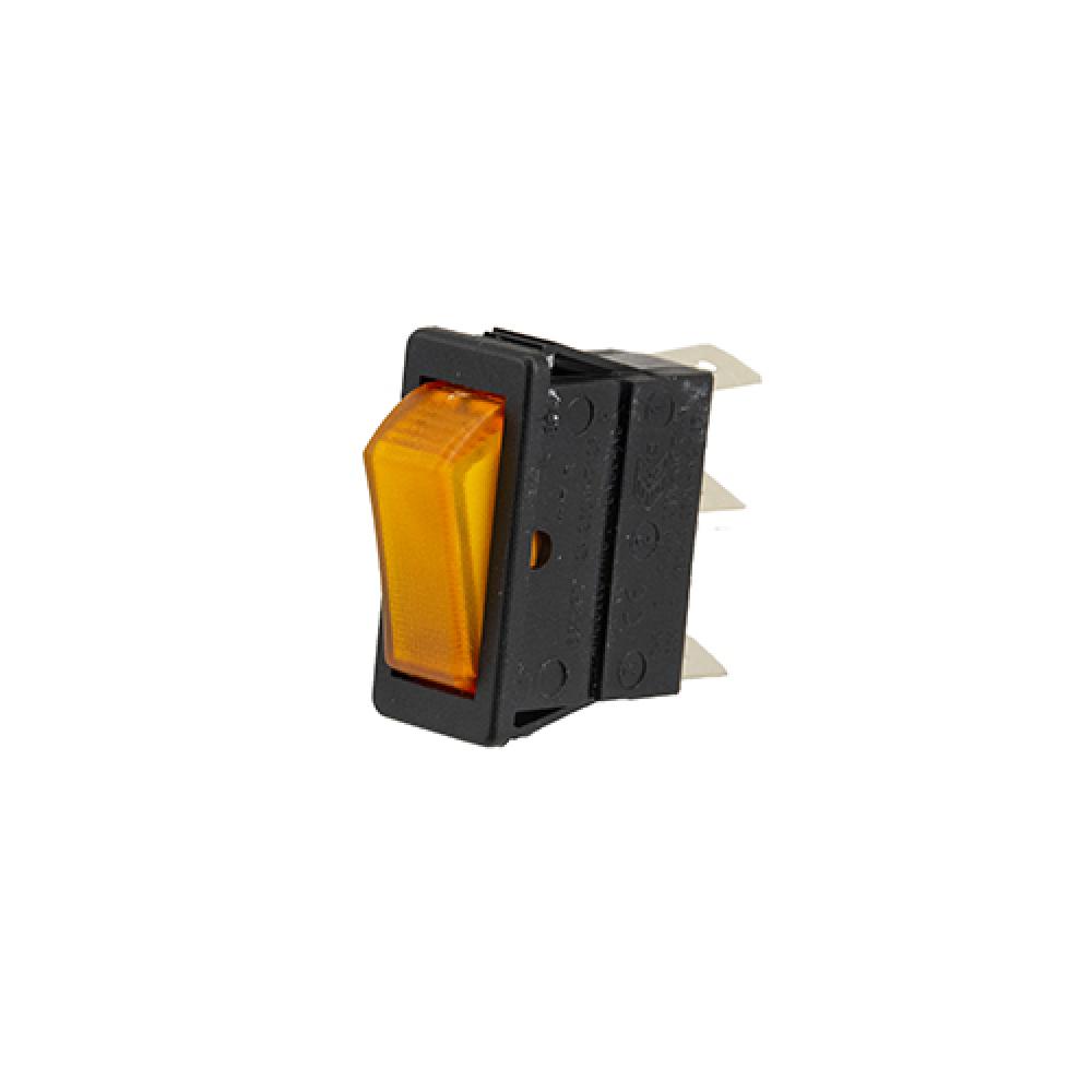 Switch Rocker Spst Quick Connect 15A Amber 12V<span class=' ItemWarning' style='display:block;'>Item is usually in stock, but we&#39;ll be in touch if there&#39;s a problem<br /></span>