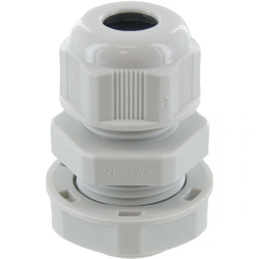 DOME CONN .375in NPT  .15-.32in  GREY c/w O-ring and locknut<span class=' ItemWarning' style='display:block;'>Item is usually in stock, but we&#39;ll be in touch if there&#39;s a problem<br /></span>