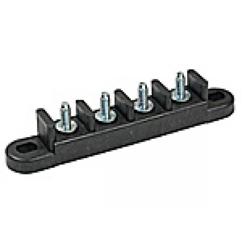TERMINAL BLOCK, 4-GANG<span class=' ItemWarning' style='display:block;'>Item is usually in stock, but we&#39;ll be in touch if there&#39;s a problem<br /></span>