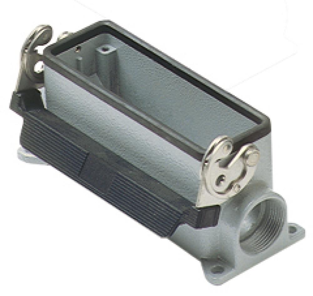 SURFACE MOUNTING BASE - 24P+Ground    SINGLE LEVER  DOUBLE PORT  CABLE GLAND PG 21x2<span class=' ItemWarning' style='display:block;'>Item is usually in stock, but we&#39;ll be in touch if there&#39;s a problem<br /></span>