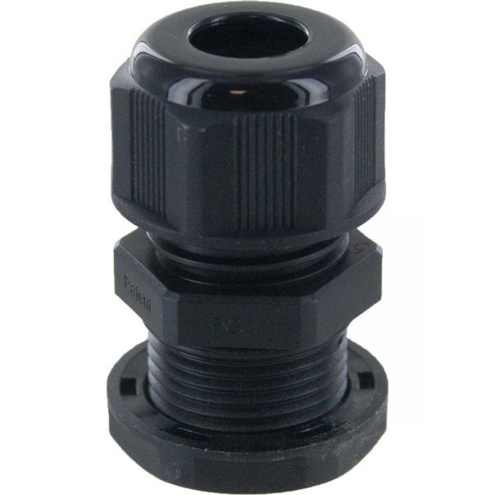 DOME CONN Pg11  .19-.39in  BLACK c/w O-ring and locknut<span class=' ItemWarning' style='display:block;'>Item is usually in stock, but we&#39;ll be in touch if there&#39;s a problem<br /></span>