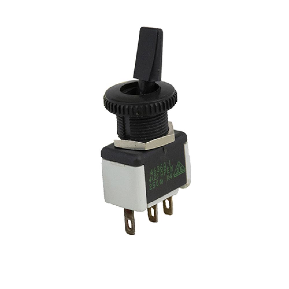 Switch Toggle On On Dpdt Toggle 6A<span class=' ItemWarning' style='display:block;'>Item is usually in stock, but we&#39;ll be in touch if there&#39;s a problem<br /></span>
