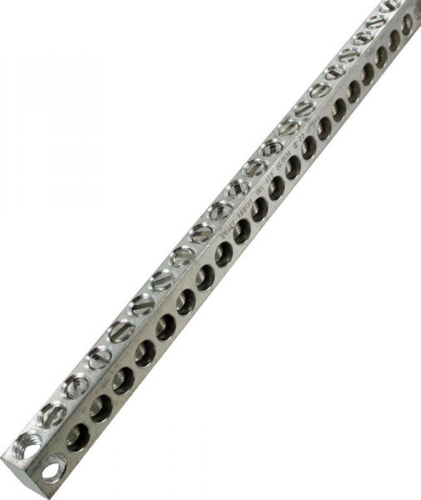 Aluminum Neutral bar, Tin Plated, 14-4 awg Copper and Aluminum, 190 circuits<span class=' ItemWarning' style='display:block;'>Item is usually in stock, but we&#39;ll be in touch if there&#39;s a problem<br /></span>