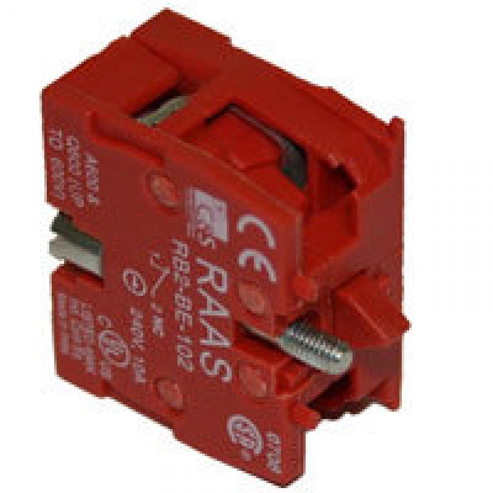Normally Closed Contact Block RED<span class=' ItemWarning' style='display:block;'>Item is usually in stock, but we&#39;ll be in touch if there&#39;s a problem<br /></span>