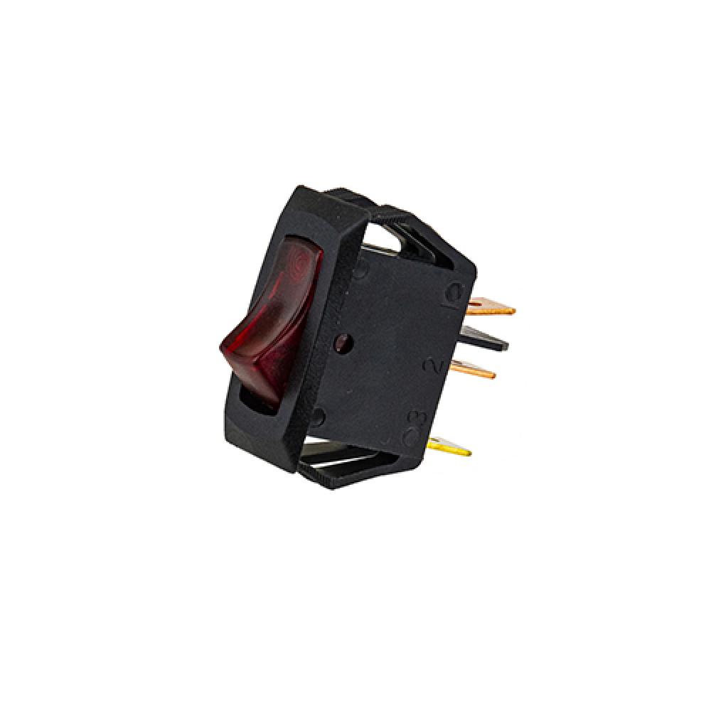 Switch Rocker On-Off Spst Red 16A 125V Quick Conn<span class=' ItemWarning' style='display:block;'>Item is usually in stock, but we&#39;ll be in touch if there&#39;s a problem<br /></span>