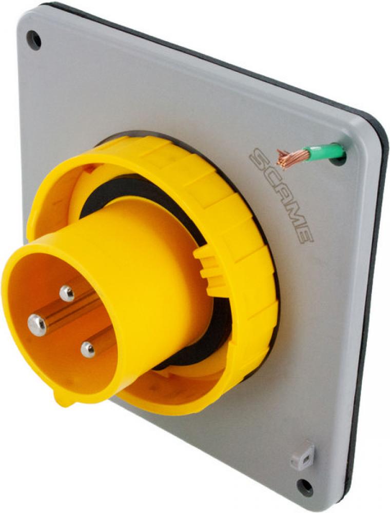 IP67 INLET 20A  125VAC  2P 3W  WATERTIGHT<span class=' ItemWarning' style='display:block;'>Item is usually in stock, but we&#39;ll be in touch if there&#39;s a problem<br /></span>
