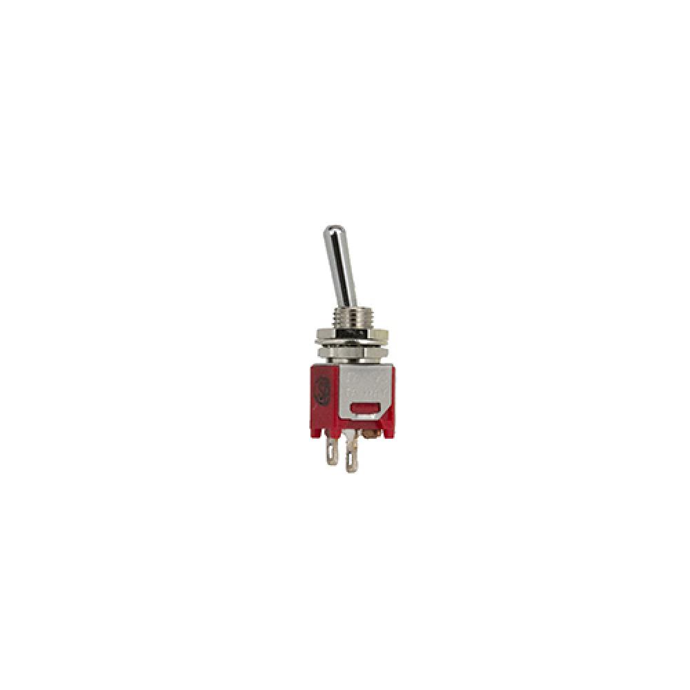 SWITCH TOGGLE ON OFF SPST 3A SOLDER BAT<span class=' ItemWarning' style='display:block;'>Item is usually in stock, but we&#39;ll be in touch if there&#39;s a problem<br /></span>