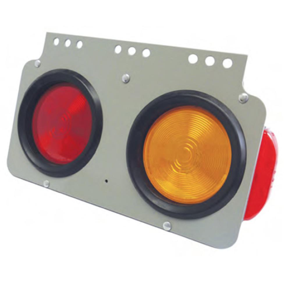 LMP TRLR RED/AMB W/MOD HSG ROADSIDE MTL<span class=' ItemWarning' style='display:block;'>Item is usually in stock, but we&#39;ll be in touch if there&#39;s a problem<br /></span>