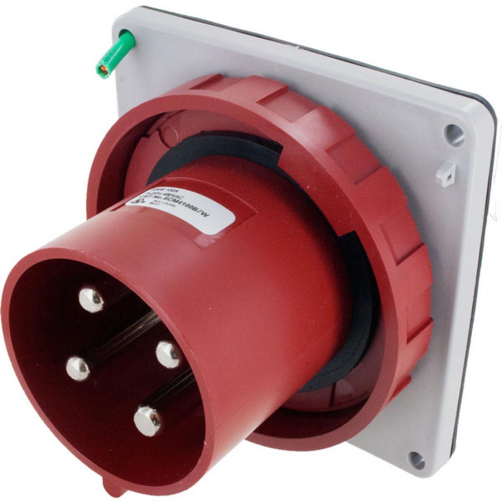 IP67 INLET 100A  3phase 480VAC  3P 4W  WATERTIGHT<span class=' ItemWarning' style='display:block;'>Item is usually in stock, but we&#39;ll be in touch if there&#39;s a problem<br /></span>
