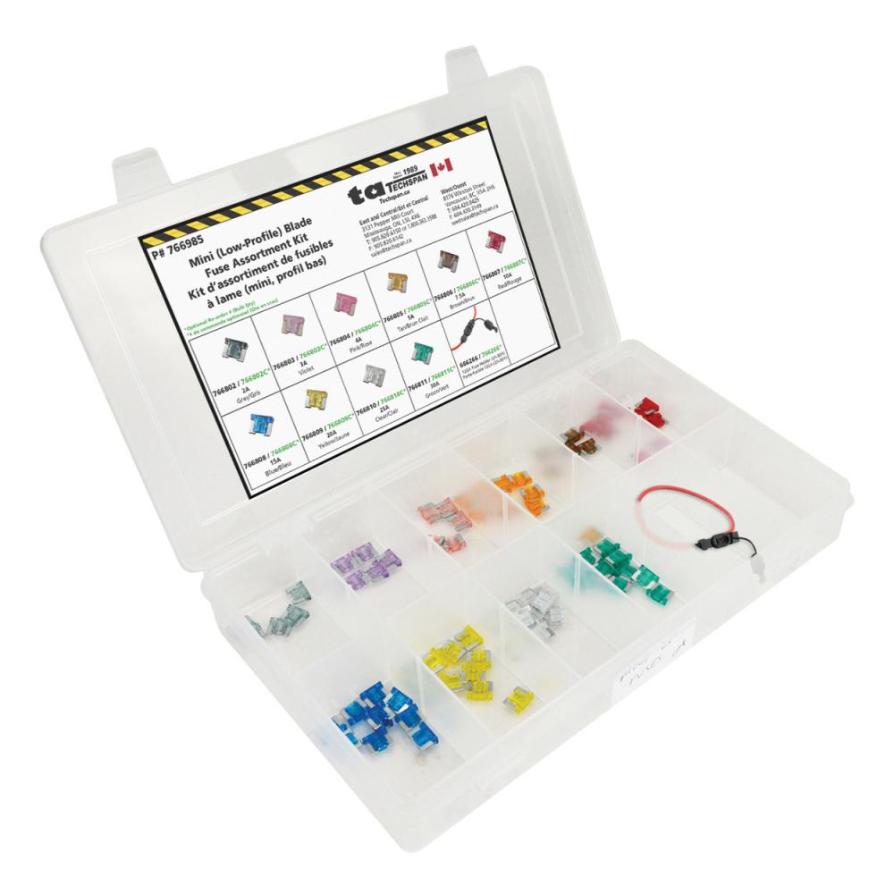 81PC Mini (Low-Profile) Blade Fuse Assortment Kit - (Mini Flip Kit Series)<span class=' ItemWarning' style='display:block;'>Item is usually in stock, but we&#39;ll be in touch if there&#39;s a problem<br /></span>
