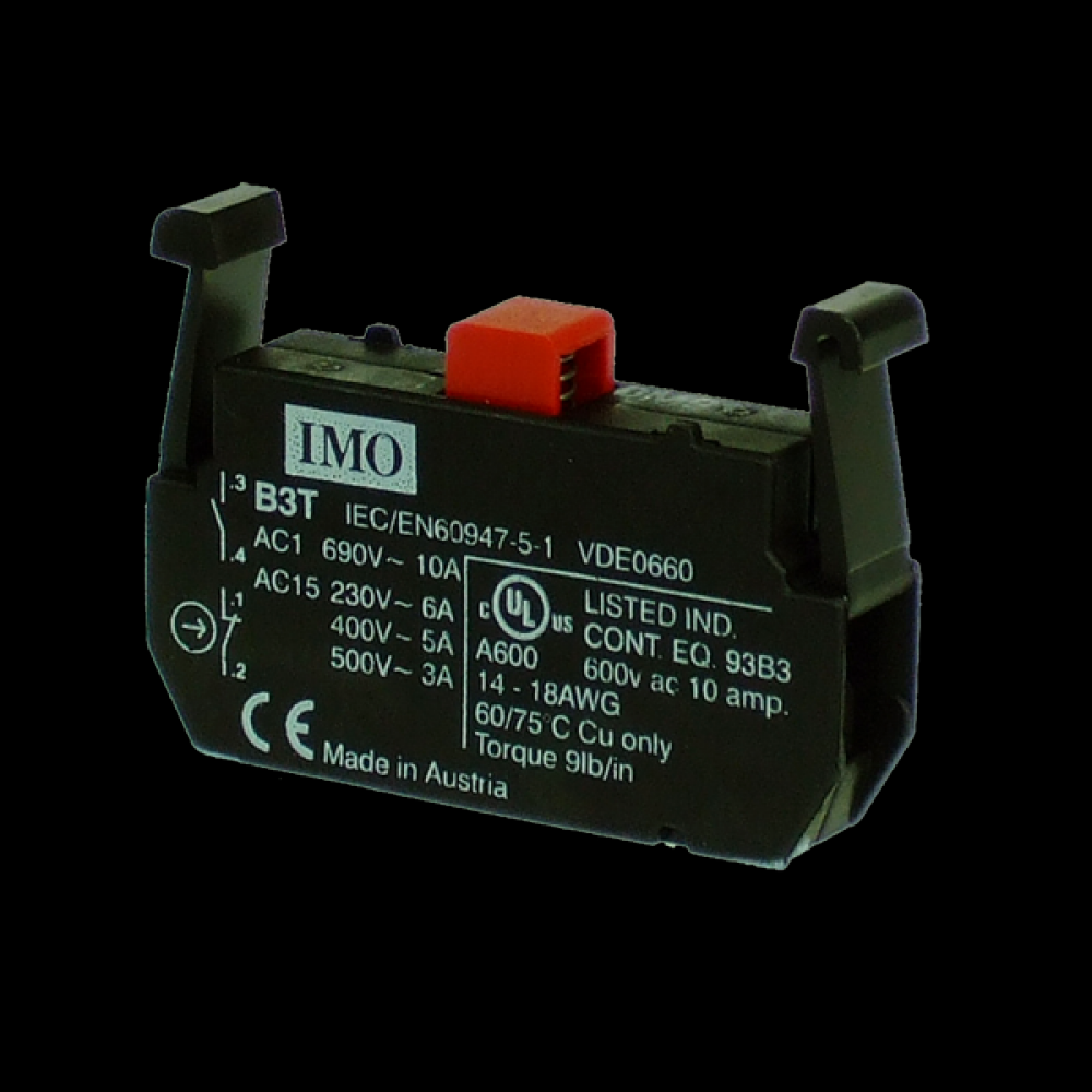 CONTACT BLOCK, N/C<span class=' ItemWarning' style='display:block;'>Item is usually in stock, but we&#39;ll be in touch if there&#39;s a problem<br /></span>