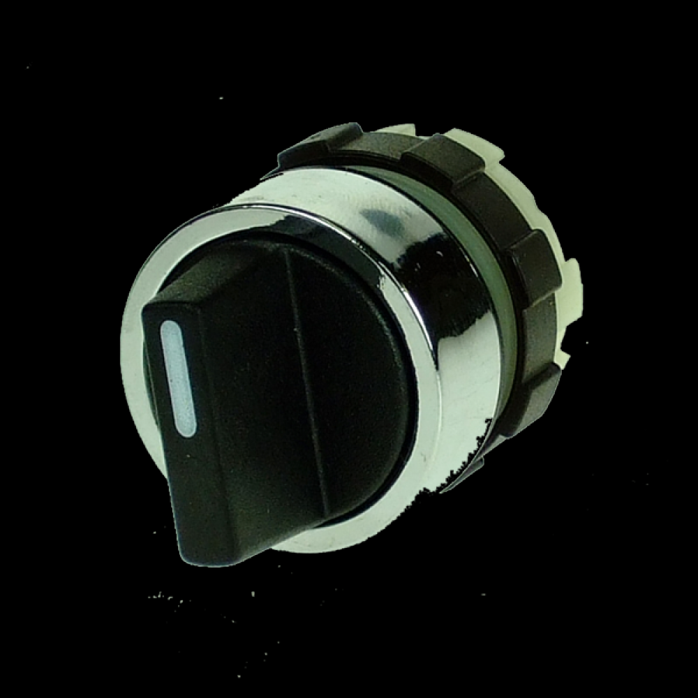 Rotary Knob, 3 Position Chrome Bezel<span class=' ItemWarning' style='display:block;'>Item is usually in stock, but we&#39;ll be in touch if there&#39;s a problem<br /></span>