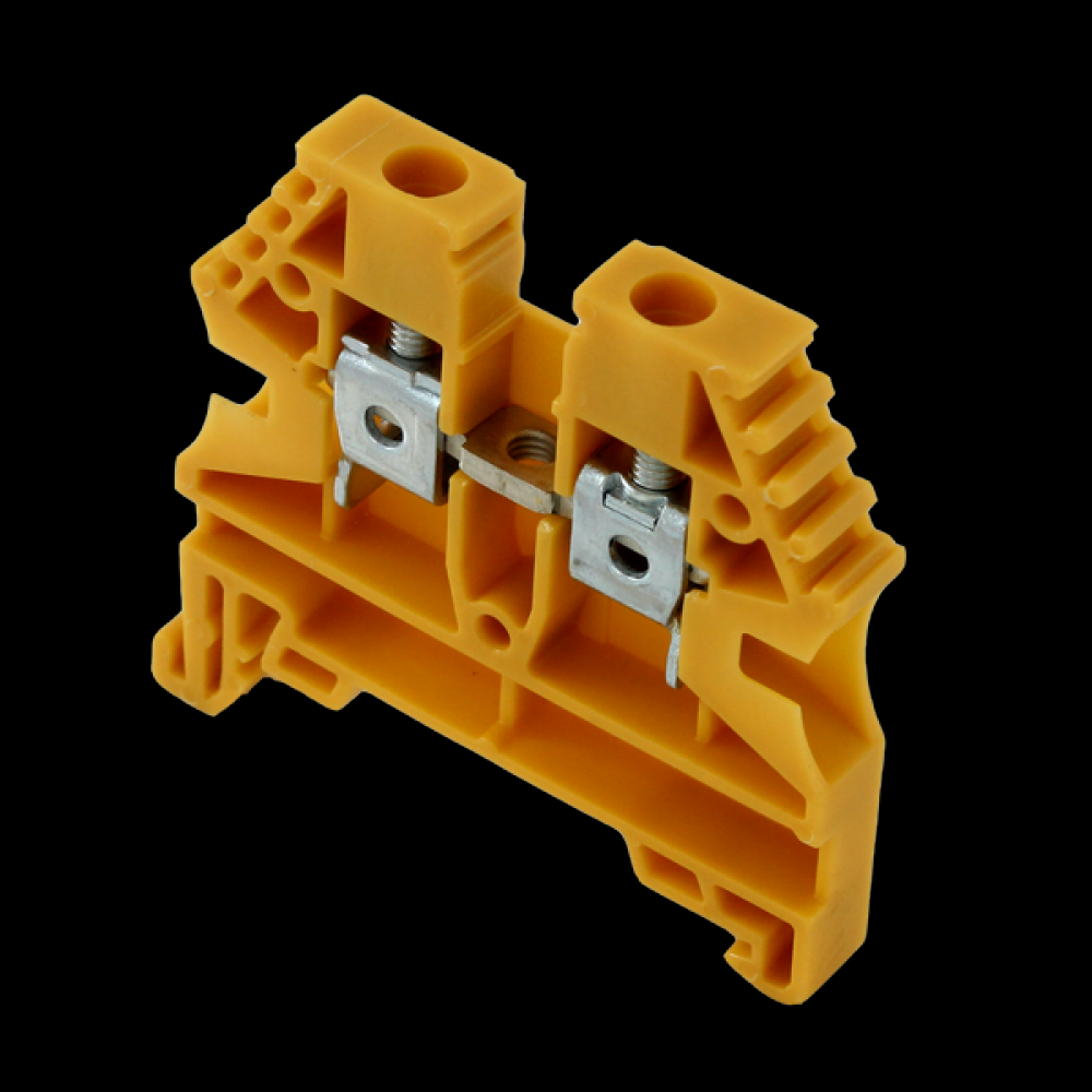 SCREW CLAMP TERM 4MM YELLOW<span class=' ItemWarning' style='display:block;'>Item is usually in stock, but we&#39;ll be in touch if there&#39;s a problem<br /></span>