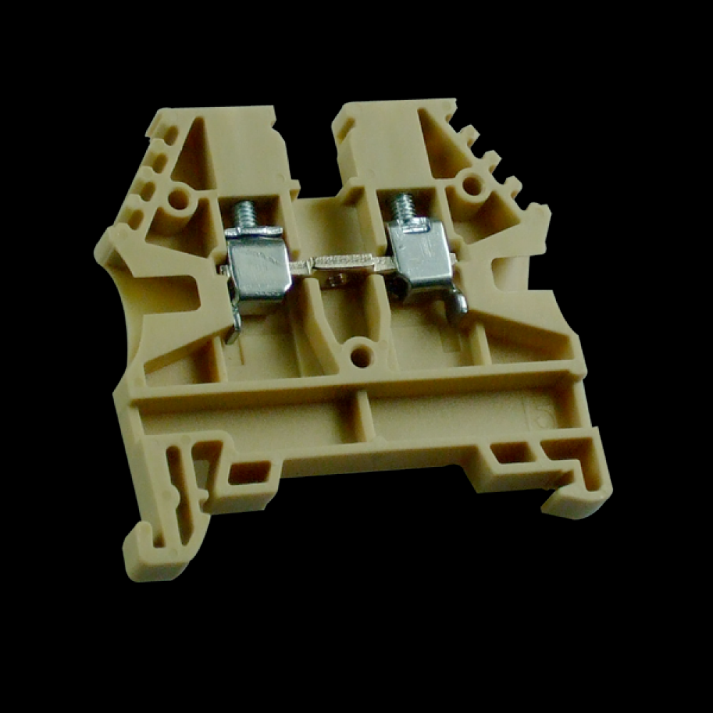 SCREW CLAMP TERM.2.5MM BEIGE<span class=' ItemWarning' style='display:block;'>Item is usually in stock, but we&#39;ll be in touch if there&#39;s a problem<br /></span>