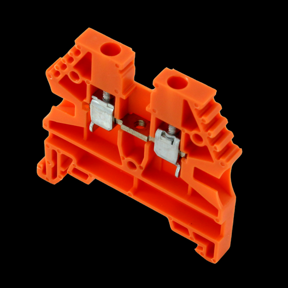 SCREW CLAMP TERM.2.5MM ORANGE<span class=' ItemWarning' style='display:block;'>Item is usually in stock, but we&#39;ll be in touch if there&#39;s a problem<br /></span>