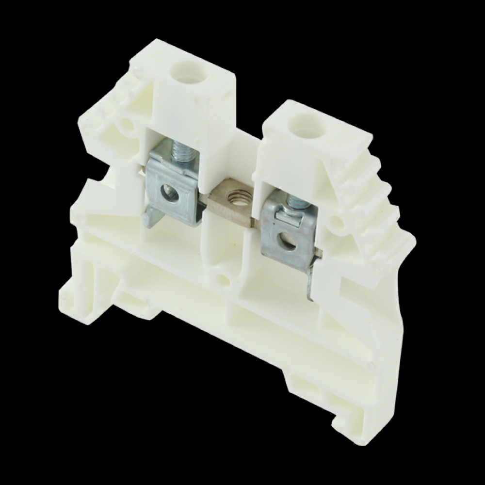 SCREW CLAMP TERM.4MM WHITE<span class=' ItemWarning' style='display:block;'>Item is usually in stock, but we&#39;ll be in touch if there&#39;s a problem<br /></span>