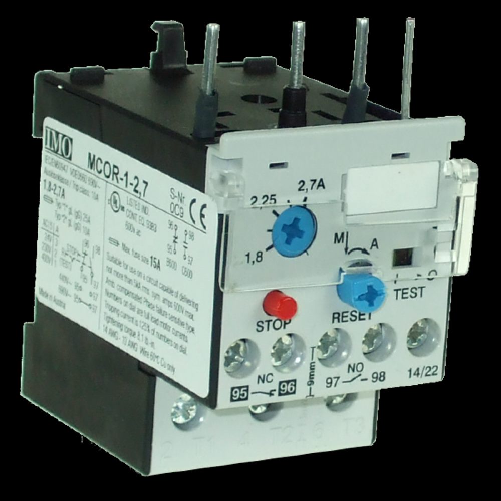 THERMAL OVERLOAD RELAY FOR MC10 TO<span class=' ItemWarning' style='display:block;'>Item is usually in stock, but we&#39;ll be in touch if there&#39;s a problem<br /></span>