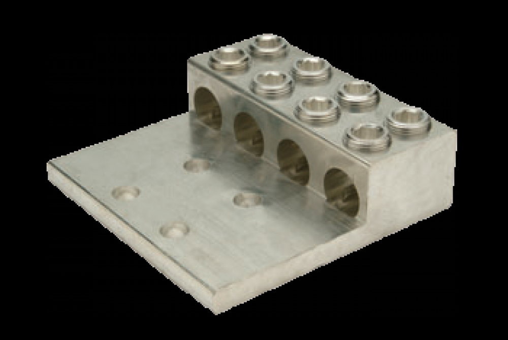 ALUM MECH LUG 2-600 4CON 4HOLE<span class=' ItemWarning' style='display:block;'>Item is usually in stock, but we&#39;ll be in touch if there&#39;s a problem<br /></span>