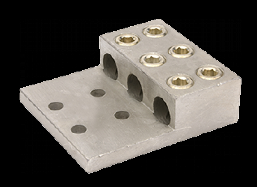 ALUM MECH LUG 300-800 3CON 4HOLE<span class=' ItemWarning' style='display:block;'>Item is usually in stock, but we&#39;ll be in touch if there&#39;s a problem<br /></span>