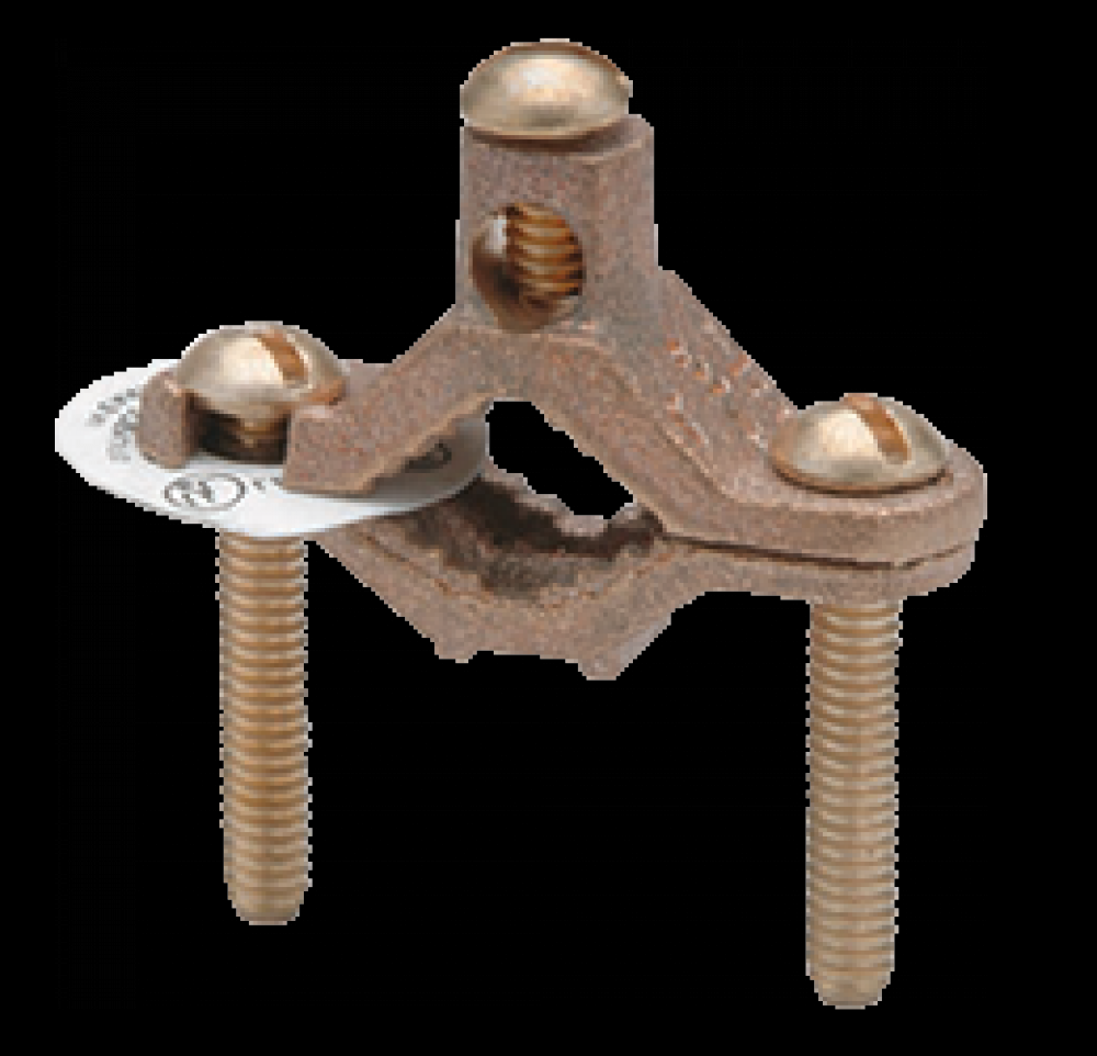 GRND CLAMP 1/2-1InchPipe, 4-6Rebar, 10Sol-2<span class=' ItemWarning' style='display:block;'>Item is usually in stock, but we&#39;ll be in touch if there&#39;s a problem<br /></span>