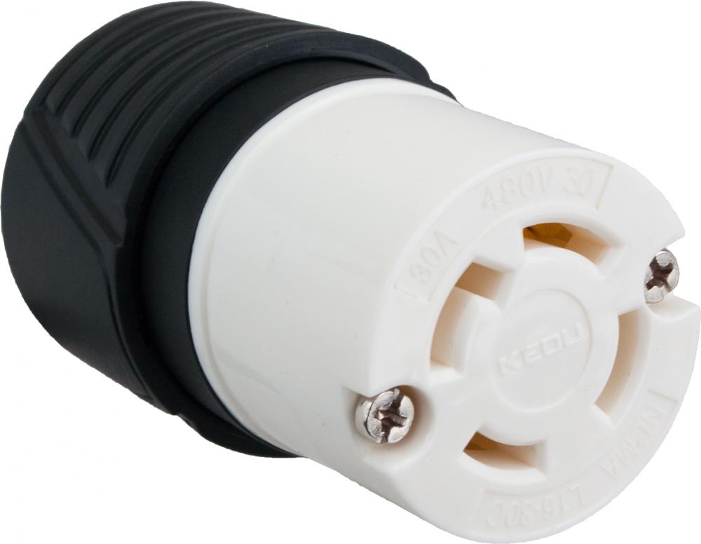 Twisting Lock Cord Connector<span class=' ItemWarning' style='display:block;'>Item is usually in stock, but we&#39;ll be in touch if there&#39;s a problem<br /></span>