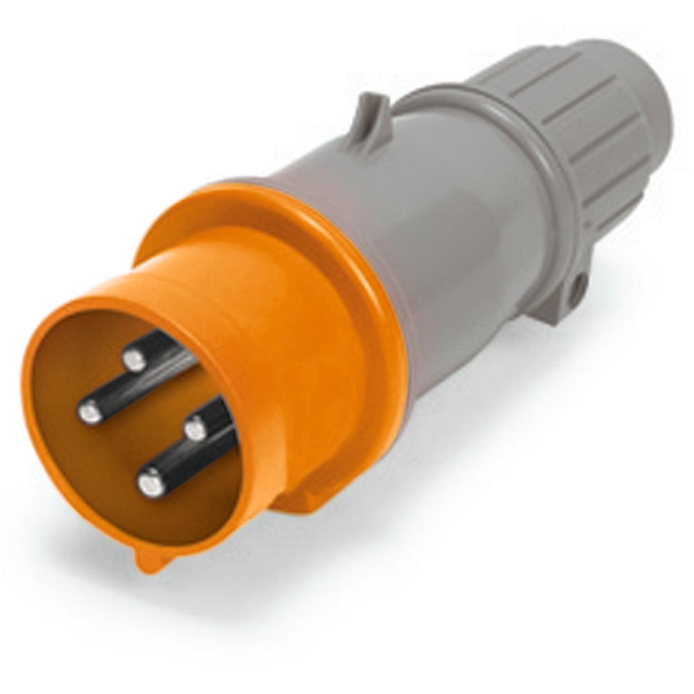 IP44 PLUG 30A  125/250VAC  3P 4W  SPLASHPROOF<span class=' ItemWarning' style='display:block;'>Item is usually in stock, but we&#39;ll be in touch if there&#39;s a problem<br /></span>