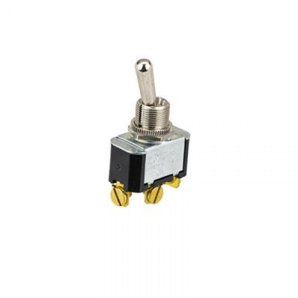Switch Toggle Off On Spdt Bat Toggle 6A<span class=' ItemWarning' style='display:block;'>Item is usually in stock, but we&#39;ll be in touch if there&#39;s a problem<br /></span>