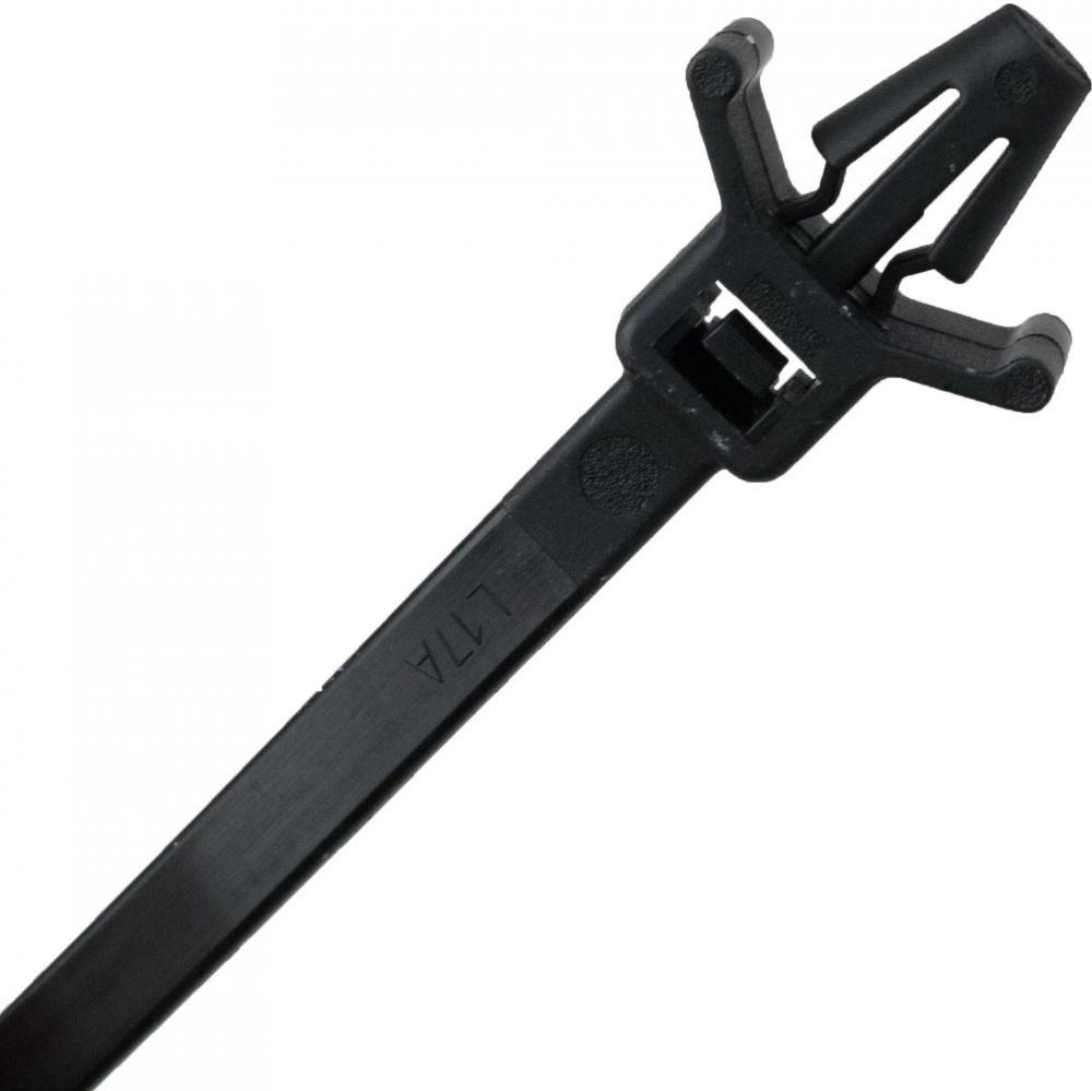 CBL TIE 7Inch 50LB  BLK Push Mnt. Wing 100PK<span class=' ItemWarning' style='display:block;'>Item is usually in stock, but we&#39;ll be in touch if there&#39;s a problem<br /></span>