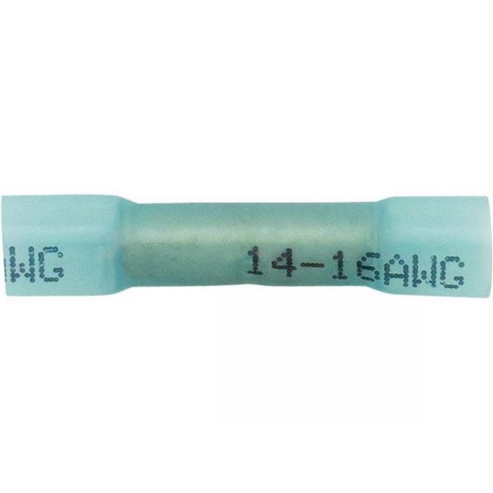 KSPEC BUTT CONN HT SHK 16-14GA BLUE 100PK<span class=' ItemWarning' style='display:block;'>Item is usually in stock, but we&#39;ll be in touch if there&#39;s a problem<br /></span>