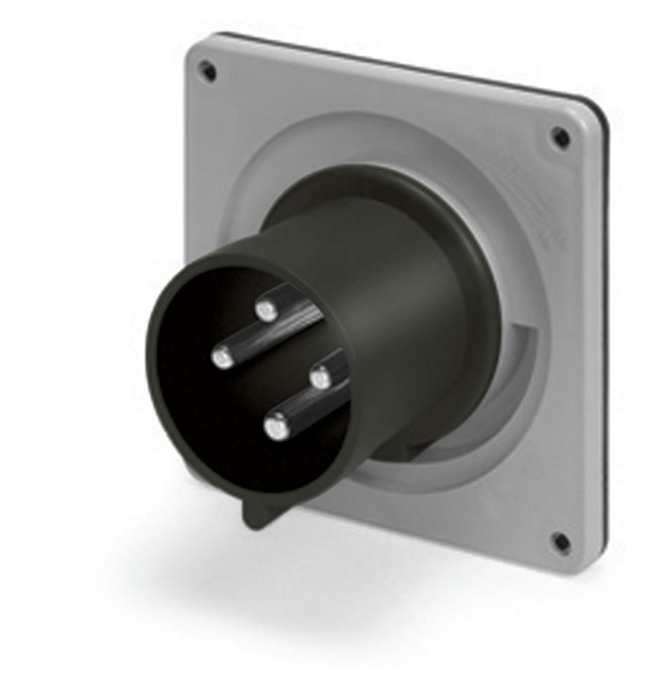 IP44 INLET 20A  3phase delta 347/600VAC  4P 5W  SPLASHPROOF<span class=' ItemWarning' style='display:block;'>Item is usually in stock, but we&#39;ll be in touch if there&#39;s a problem<br /></span>