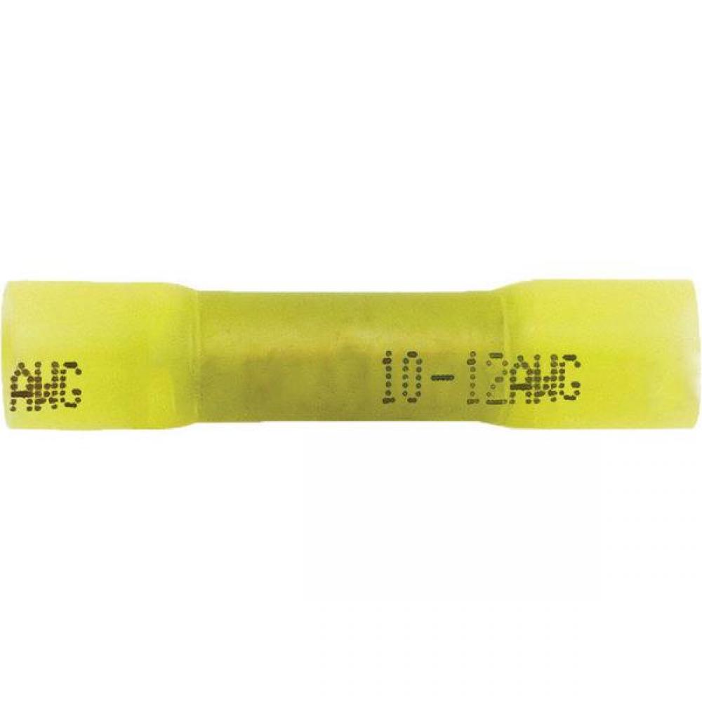 KSPEC BUTT CONN HT SHK 12-10GA YEL 100PK<span class=' ItemWarning' style='display:block;'>Item is usually in stock, but we&#39;ll be in touch if there&#39;s a problem<br /></span>