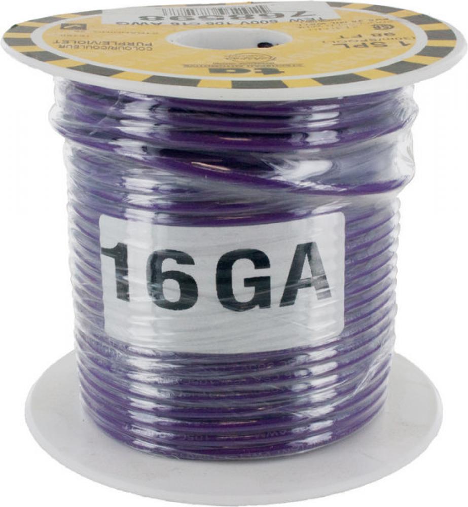 WIRE TEW 16GA PURPLE 30M 98FT<span class=' ItemWarning' style='display:block;'>Item is usually in stock, but we&#39;ll be in touch if there&#39;s a problem<br /></span>