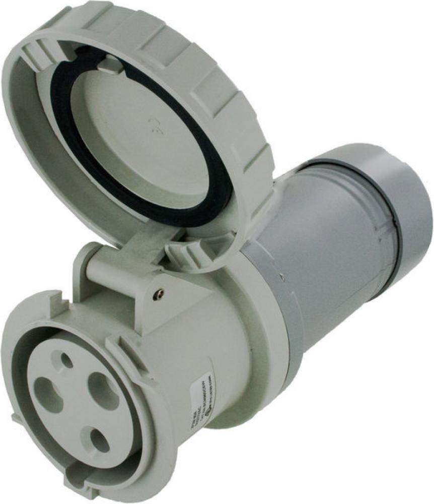 IP67 CONNECTOR 60A  277VAC  2P 3W  WATERTIGHT<span class=' ItemWarning' style='display:block;'>Item is usually in stock, but we&#39;ll be in touch if there&#39;s a problem<br /></span>