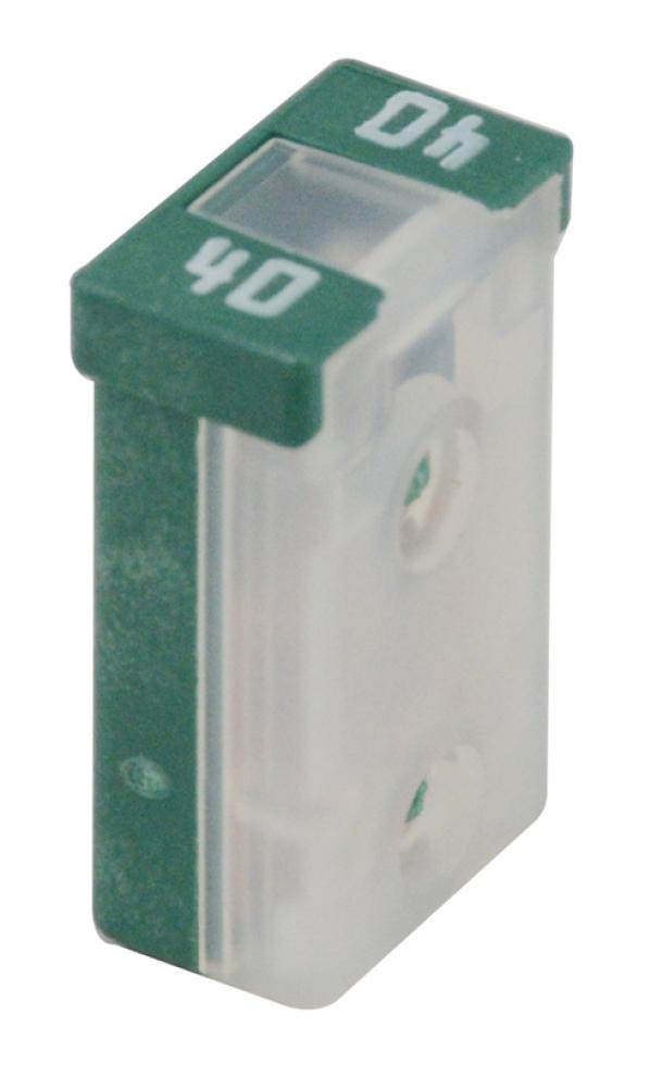 FUSE FEMALE LINK &#39;M&#39;-TYPE 40A GREEN NON-SLOTTED<span class=' ItemWarning' style='display:block;'>Item is usually in stock, but we&#39;ll be in touch if there&#39;s a problem<br /></span>