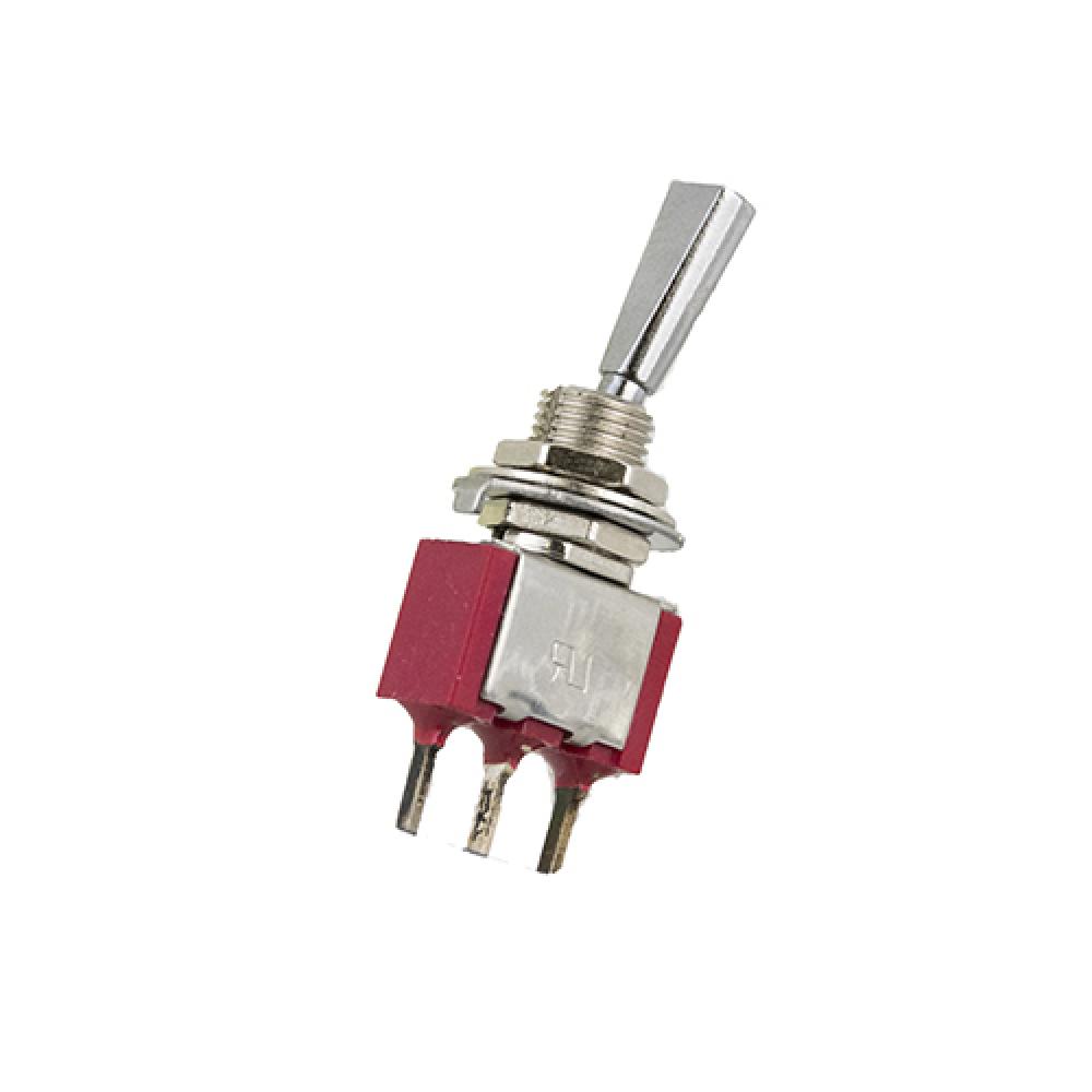 Switch Toggle On On Spdt Flat Lever Pc 5A 125V<span class=' ItemWarning' style='display:block;'>Item is usually in stock, but we&#39;ll be in touch if there&#39;s a problem<br /></span>