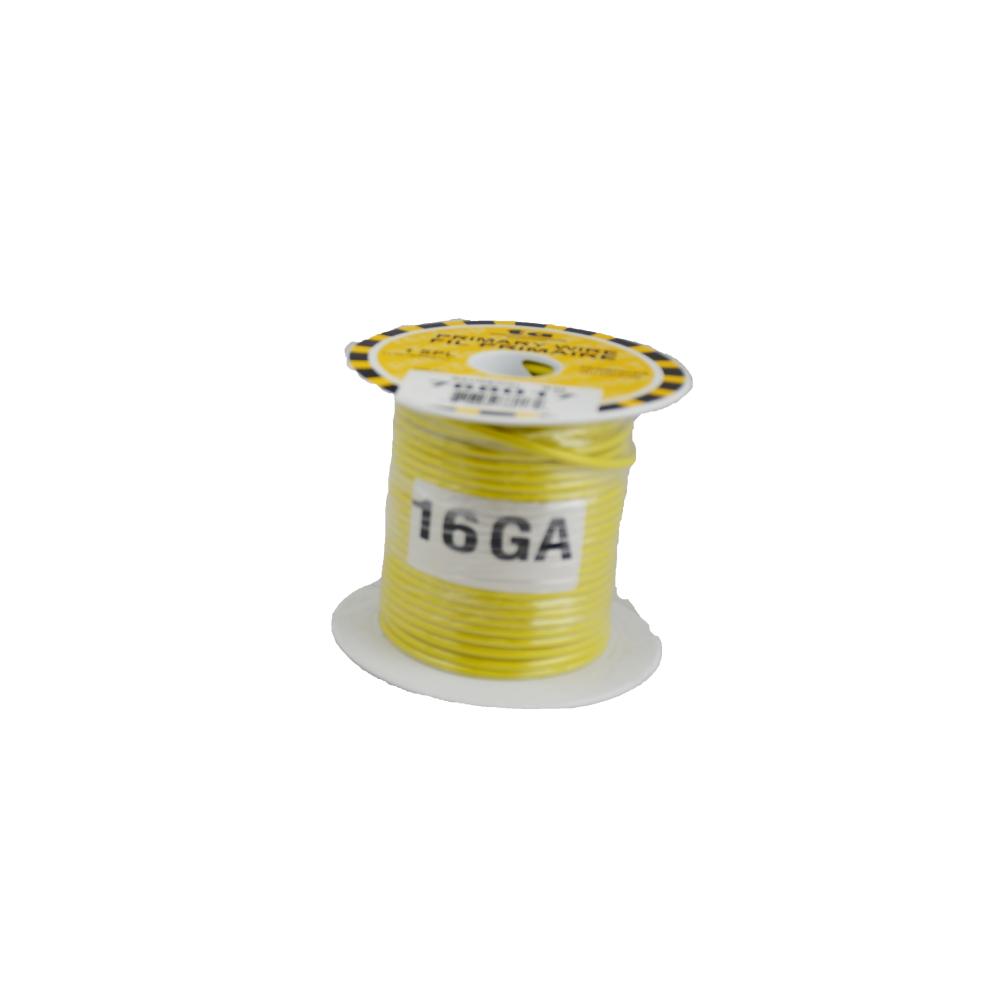 WIRE GPT 16GA YELLOW 100FT<span class=' ItemWarning' style='display:block;'>Item is usually in stock, but we&#39;ll be in touch if there&#39;s a problem<br /></span>