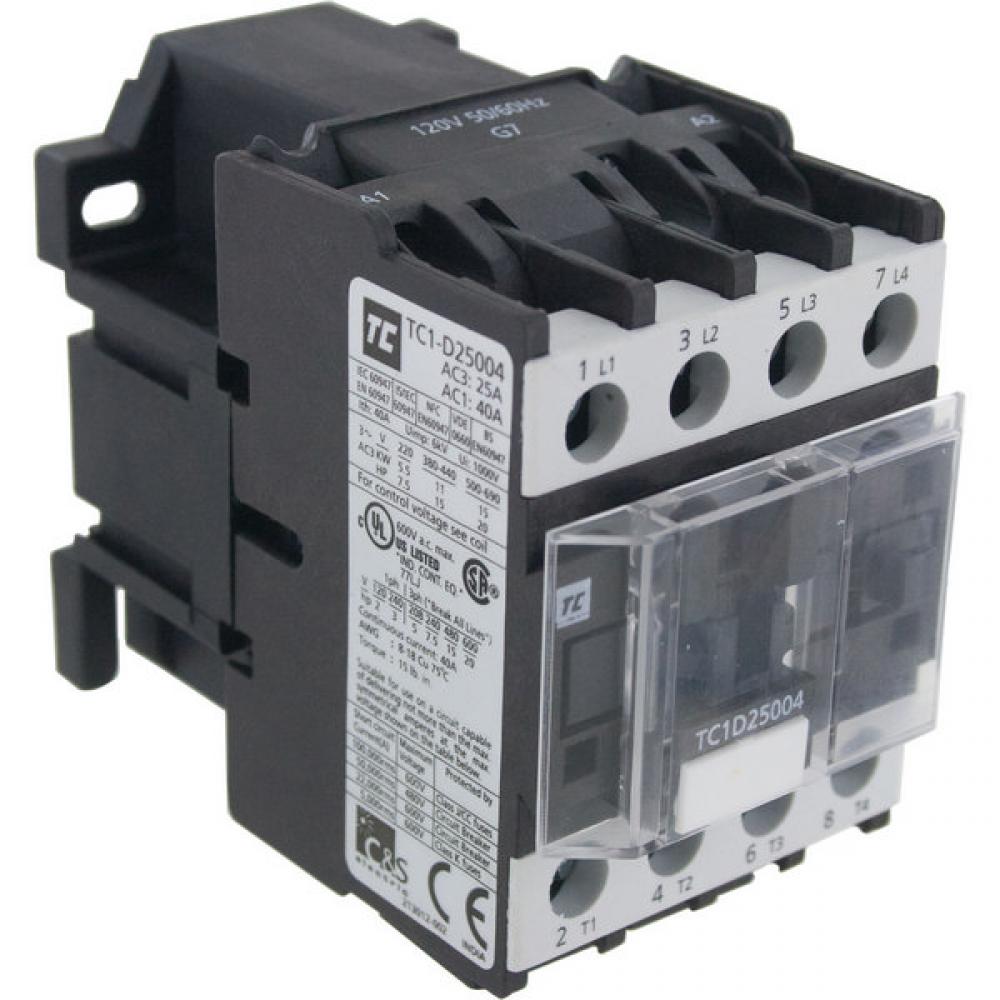 4-POLE AC CONTACTORS 25A 4NO 24V coil<span class=' ItemWarning' style='display:block;'>Item is usually in stock, but we&#39;ll be in touch if there&#39;s a problem<br /></span>