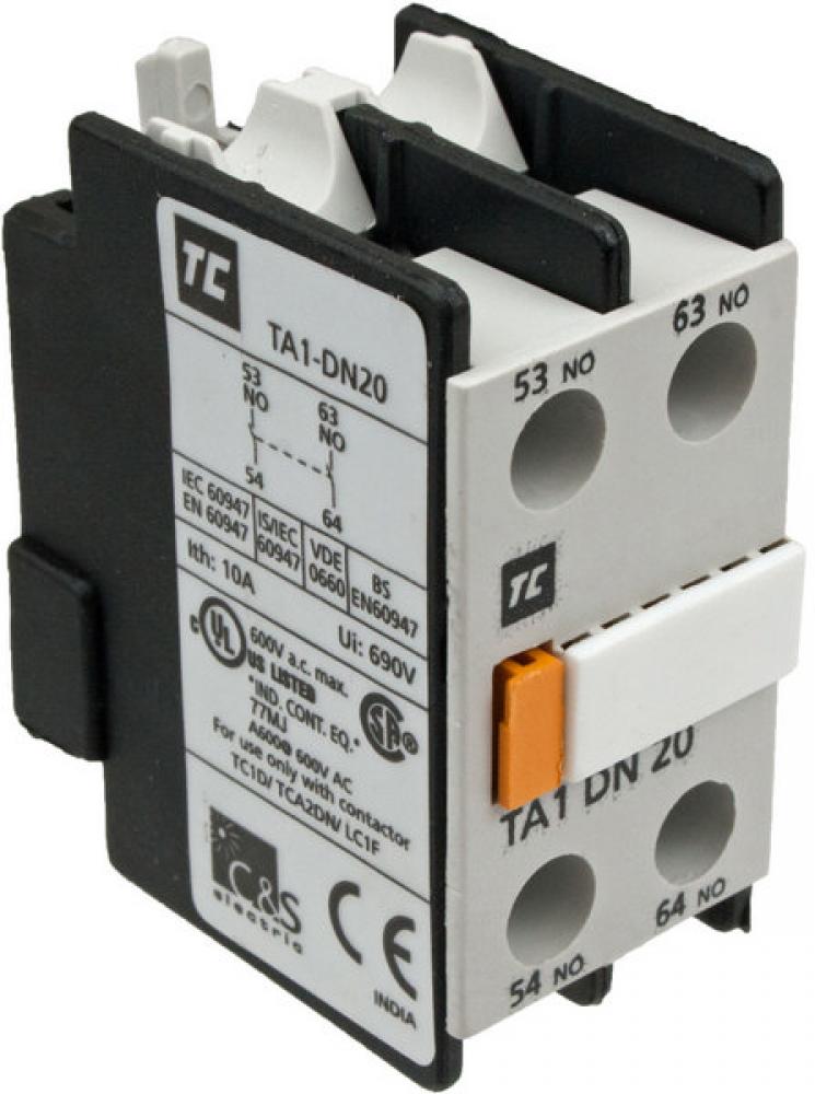 2 x N/O  Aux. Contact<span class=' ItemWarning' style='display:block;'>Item is usually in stock, but we&#39;ll be in touch if there&#39;s a problem<br /></span>
