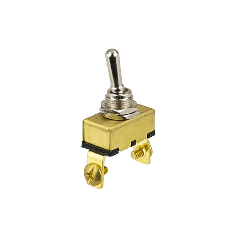 Switch Toggle On Off Spst Bat 20A 12Vdc Screw<span class=' ItemWarning' style='display:block;'>Item is usually in stock, but we&#39;ll be in touch if there&#39;s a problem<br /></span>
