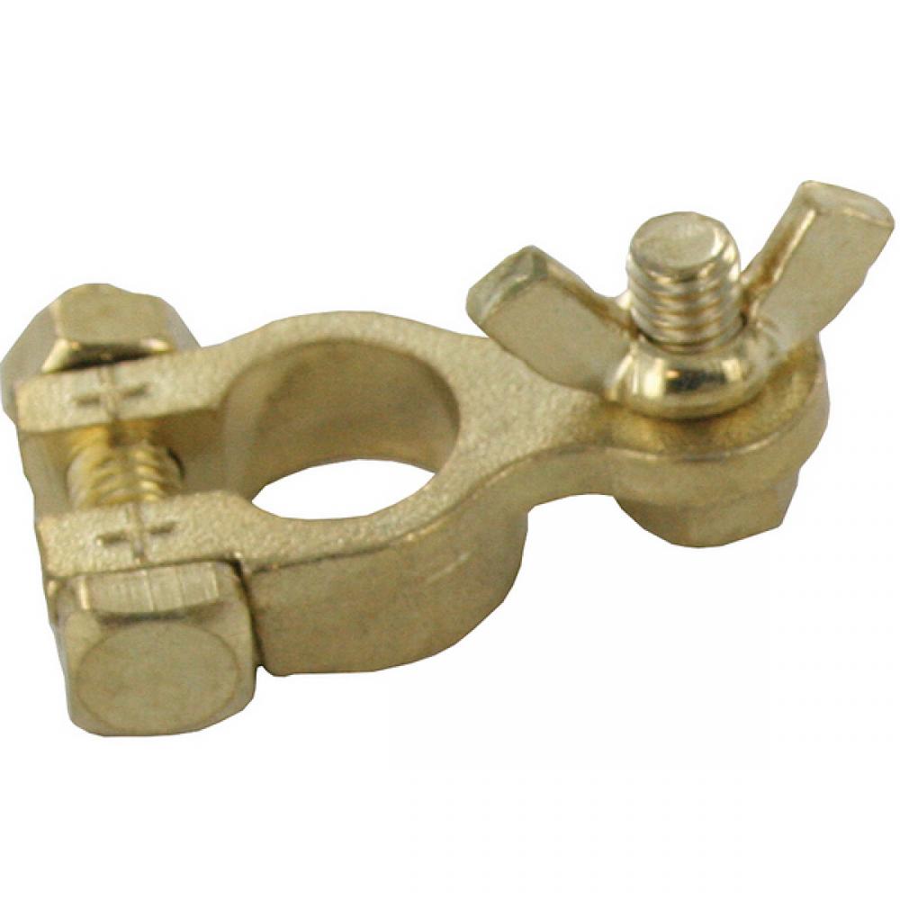 BATT TERM WING-NUT BRASS POSITIVE 3/8&#34; 10PK<span class=' ItemWarning' style='display:block;'>Item is usually in stock, but we&#39;ll be in touch if there&#39;s a problem<br /></span>