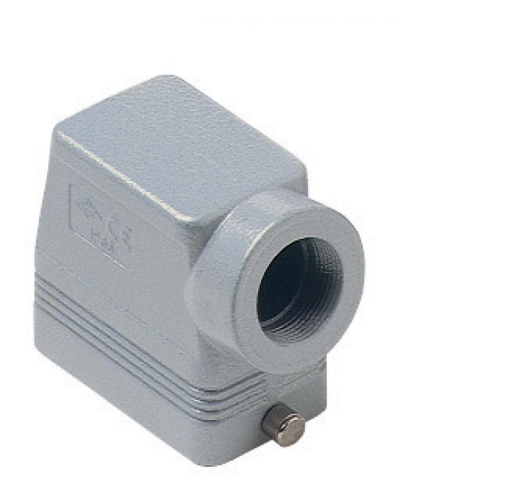 HOOD - 10P+Ground    TWO PEGS  SIDE ENTRY  HIGH CONSTRUCTION  CABLE GLAND NPT 3/4<span class=' ItemWarning' style='display:block;'>Item is usually in stock, but we&#39;ll be in touch if there&#39;s a problem<br /></span>